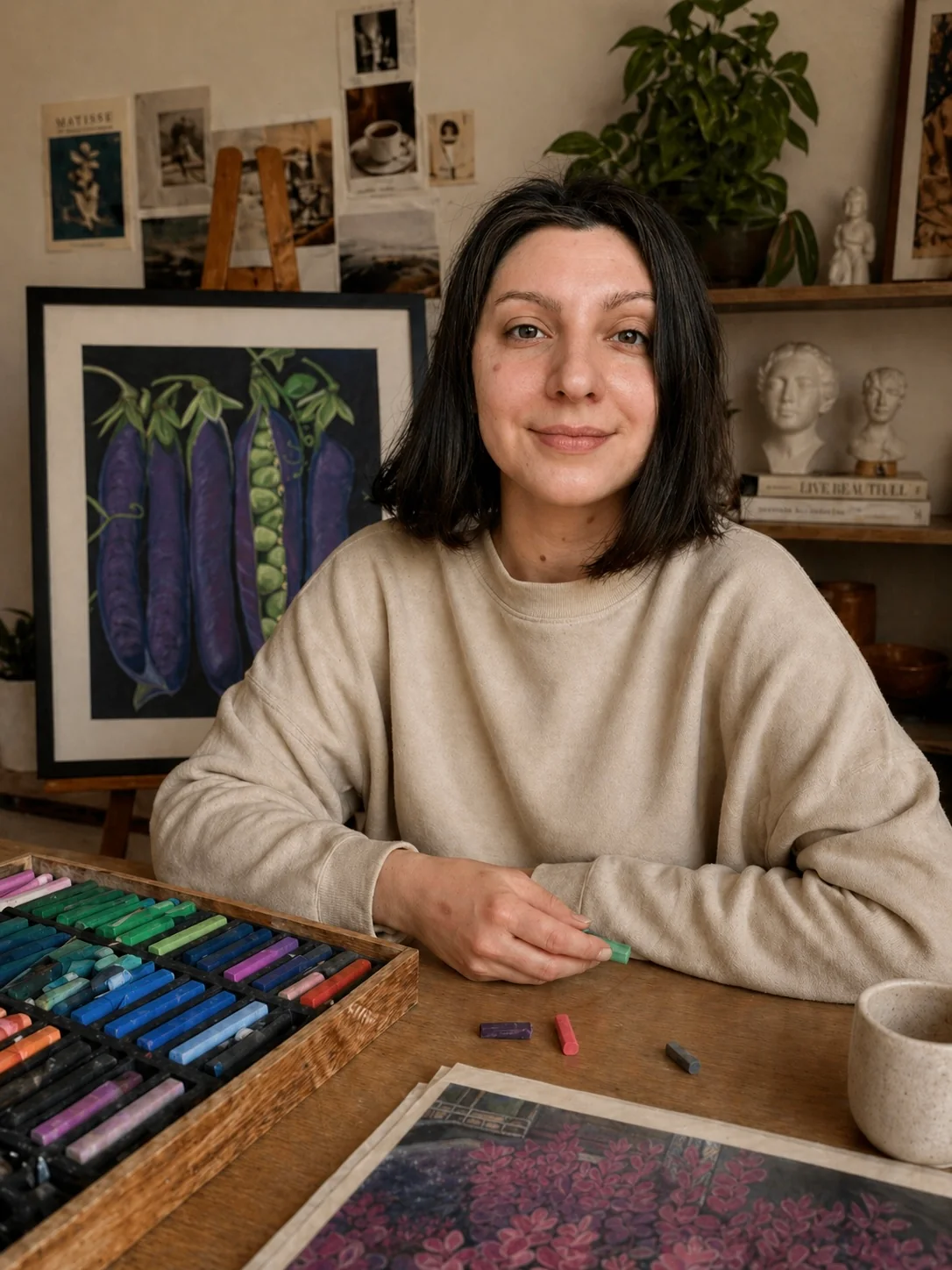 Asta Rouz, pastel artist